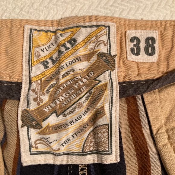 Mens No Boundaries vintage plaid shorts size 38 - Picture 3 of 4